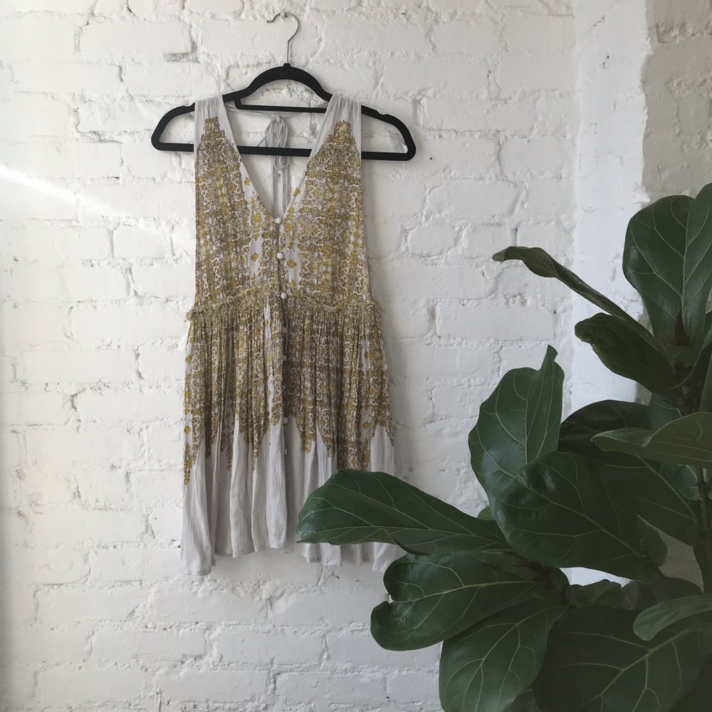 Free People Flower Dress